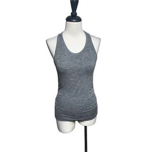 Athleta Heather Grey Racerback Tank Top XSmall